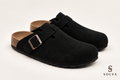 Solva Suede Clogs