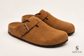Solva Suede Clogs